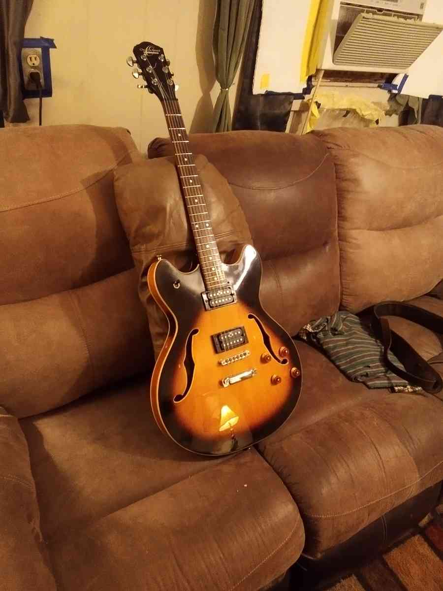 1999 Washburn semi Hollowbody tabbaco finish electric guitar - Bradford, Tennessee