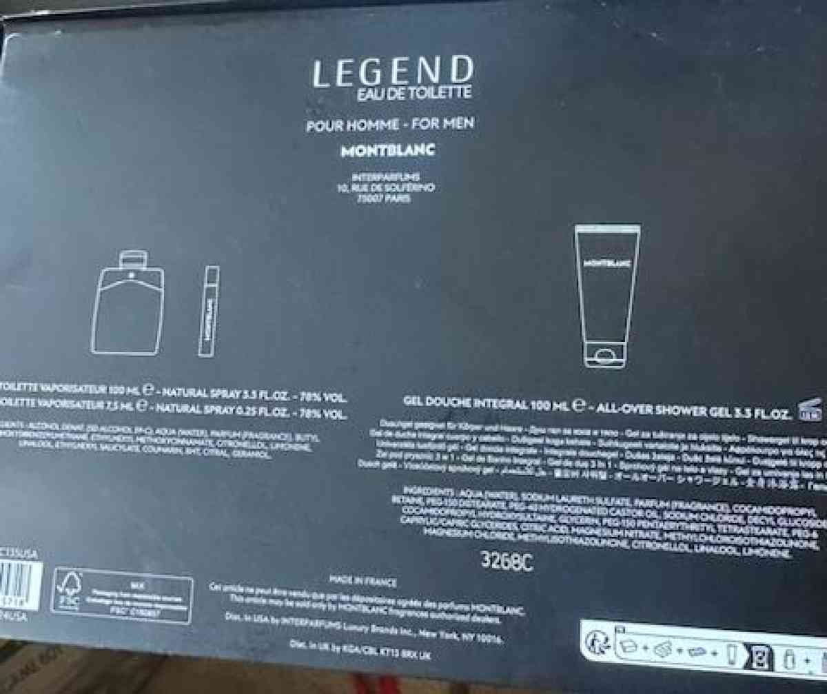 Armani Montblanc and designer cologne gift box sets - Denver, Colorado - FleaMarketBay