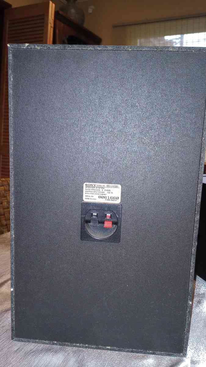 Vintage 1996 Sony SSU4030 speaker set Both of these speakers - Hollywood, Florida - FleaMarketBay