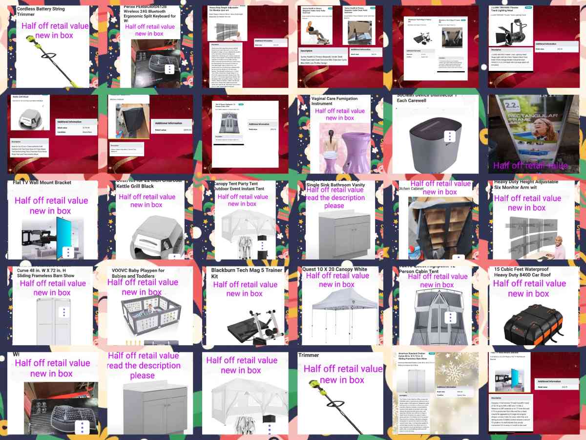 a lot of items will post more