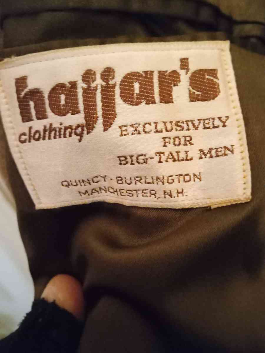 mans big an tall sportsjaket - Manchester, New Hampshire - FleaMarketBay