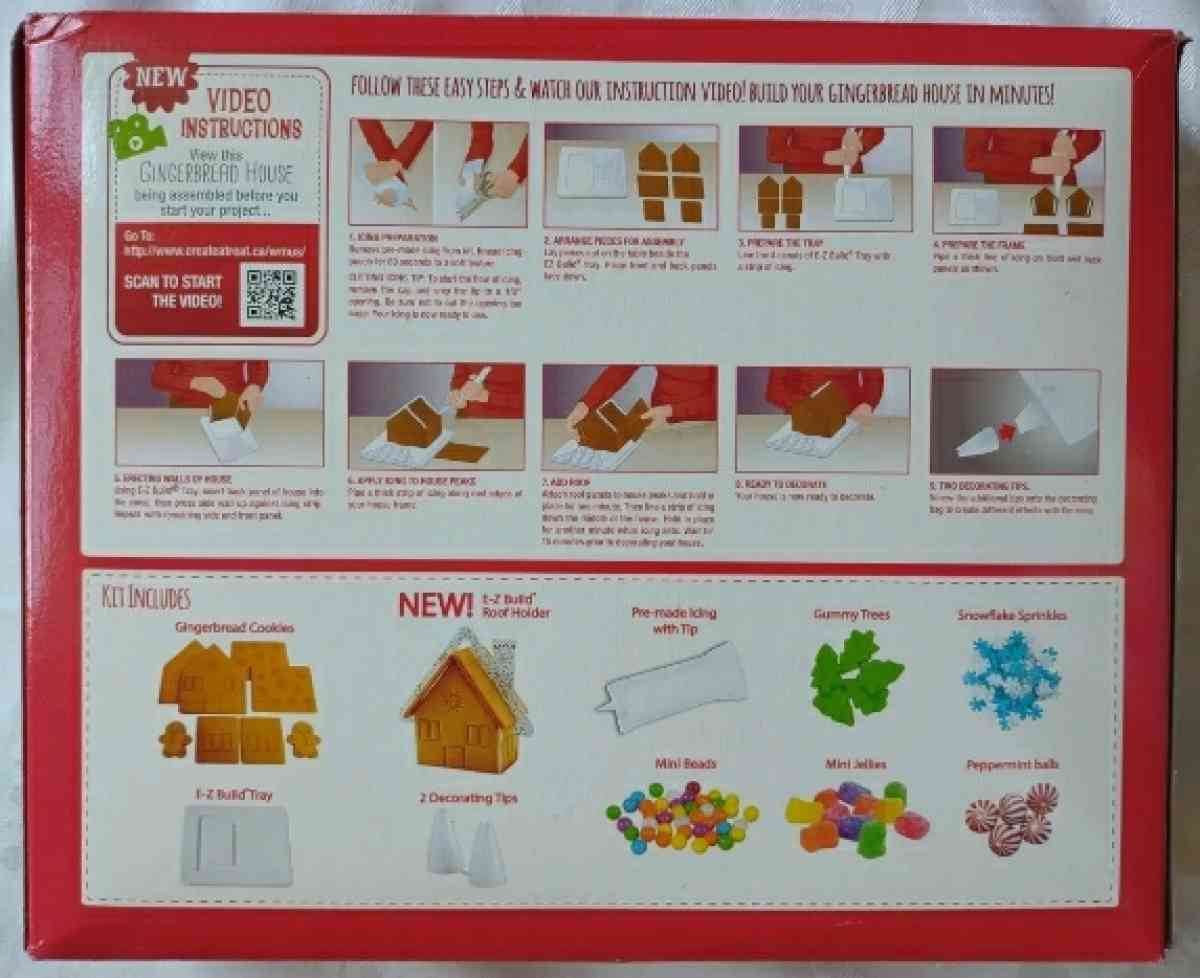 Gingerbread House Kit 35 ounce  BRAND NEW - Tacoma, Washington - FleaMarketBay