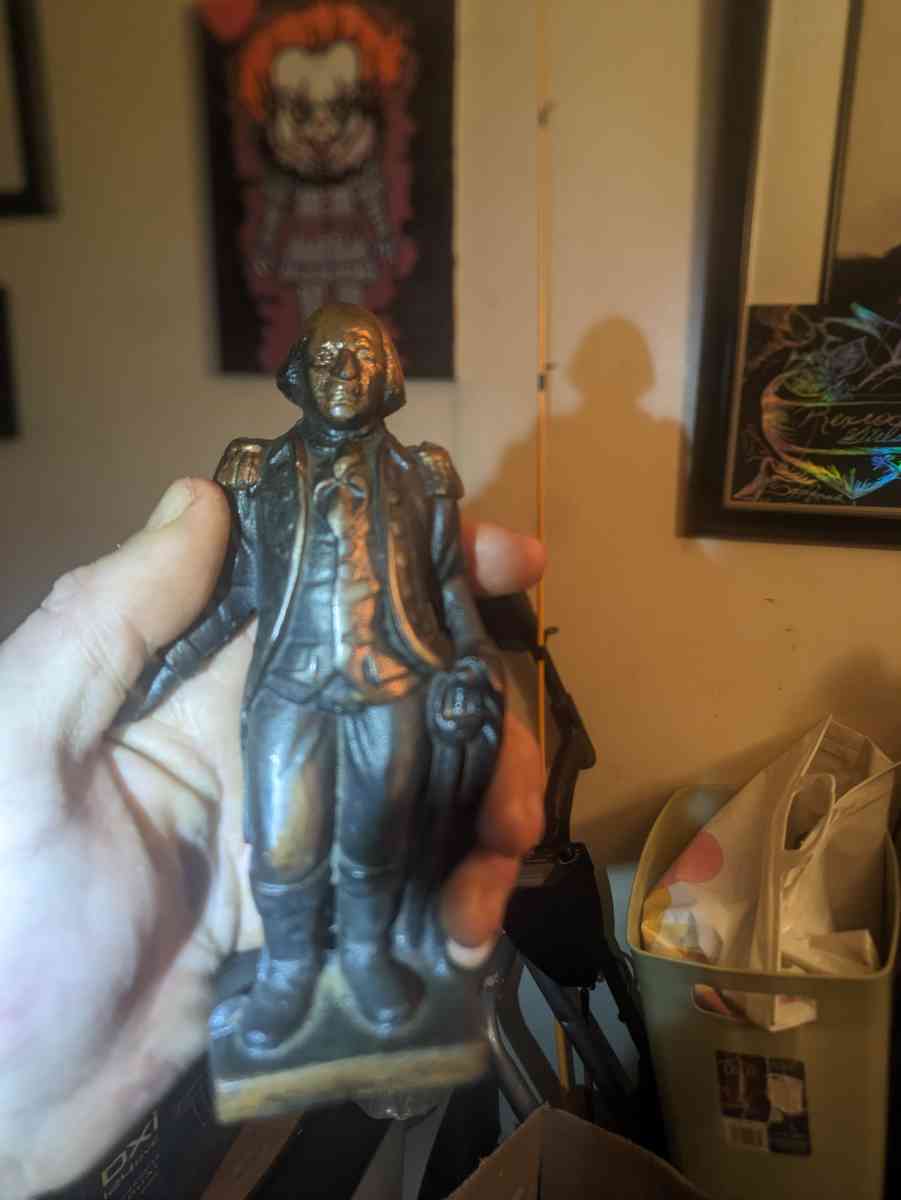 Antique George Washington 2 pc brass Bank - Mentor, Ohio - FleaMarketBay