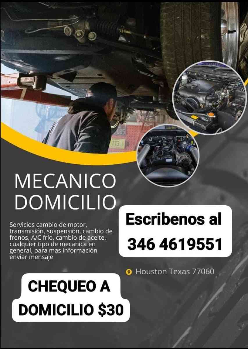 Mecanico a domicilio - Houston, Texas - FleaMarketBay