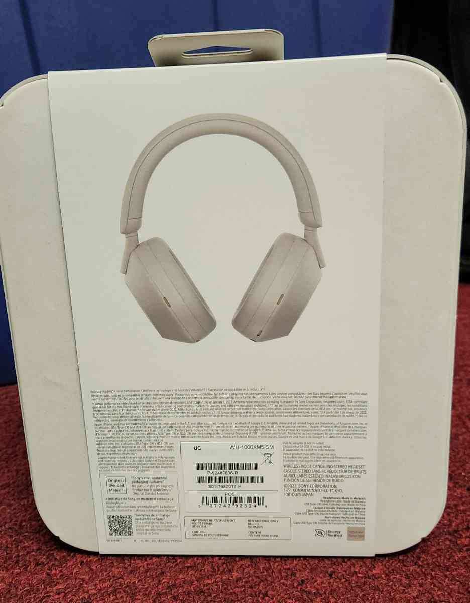 WH1000XM5 Wireless Industry Leading Noise Canceling Headphon - Chicago, Illinois