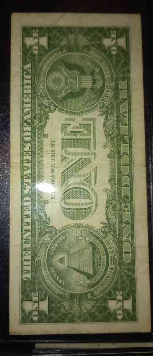 1957 one dollar bill - Alice, Texas - FleaMarketBay