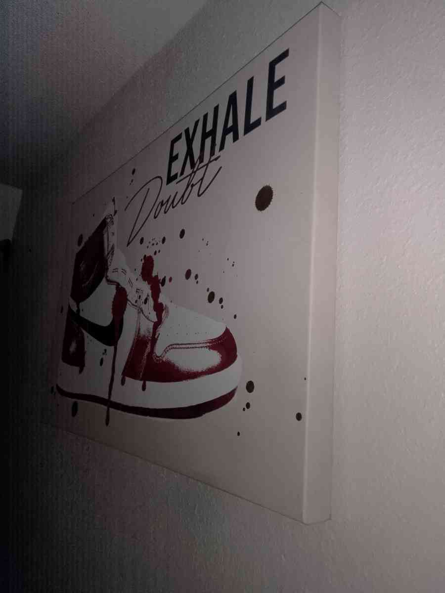 AIR JORDANS 1 BEDROOM POSTER - Fort Worth, Texas - FleaMarketBay