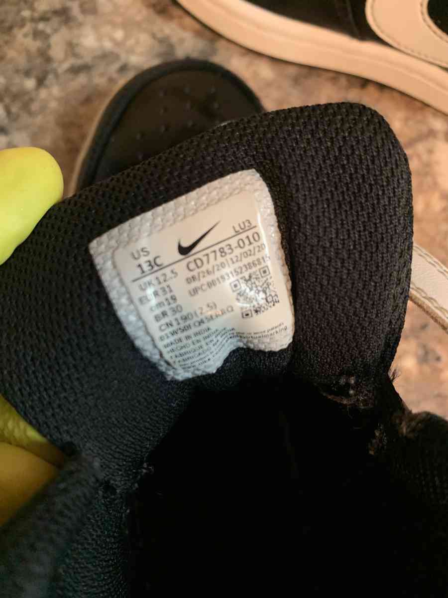 Nike Kids Court Borough 2 High Top Sneaker 13C - Lincolnton, North Carolina - FleaMarketBay