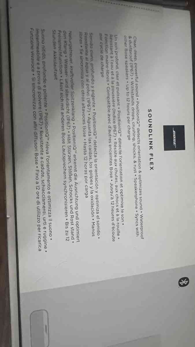 Bose soundbox - San Antonio, Texas - FleaMarketBay