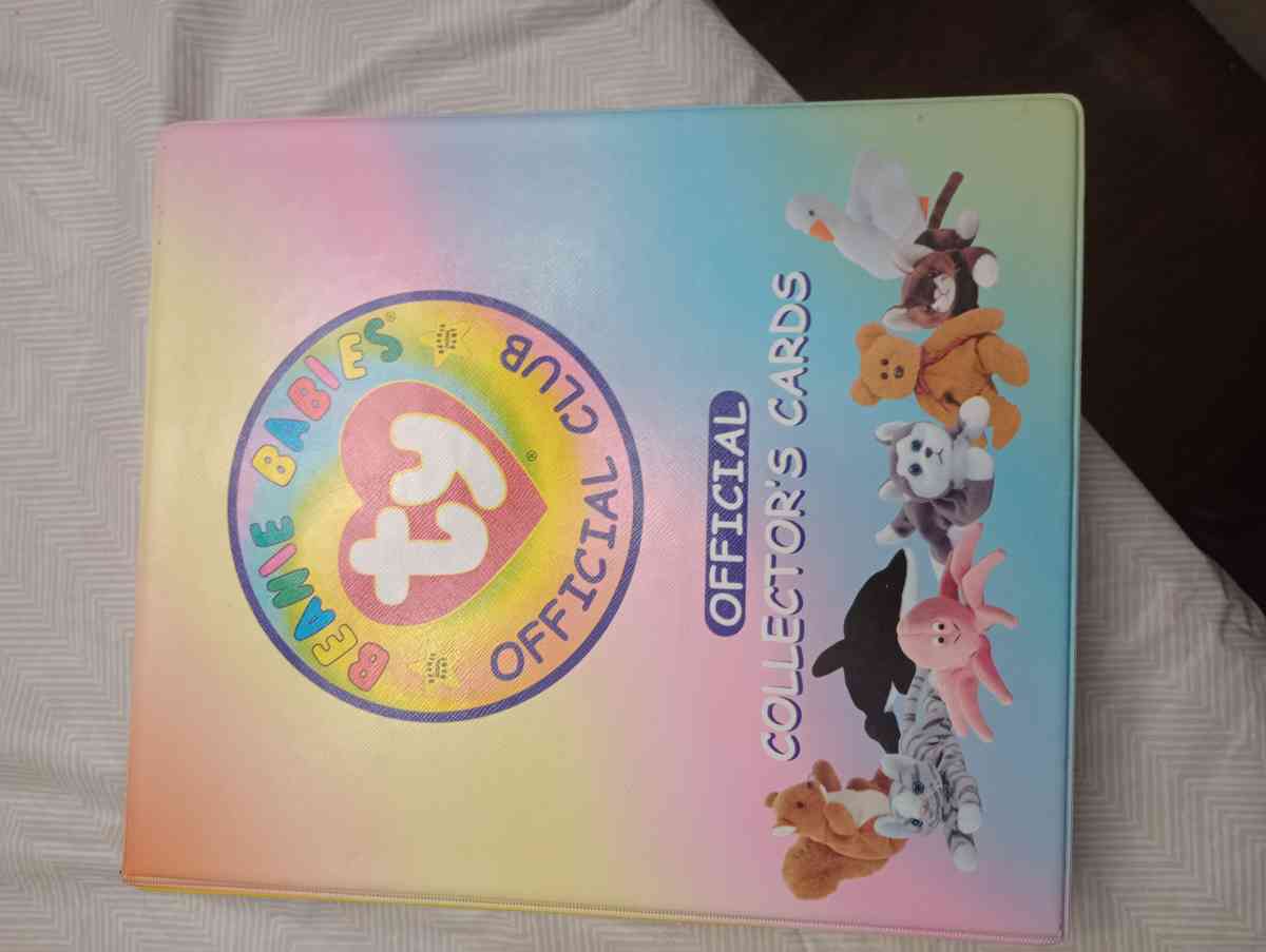 BEANIE BABIES COLLECTION CARDS IN BINDER - Spring Hill, Florida - FleaMarketBay