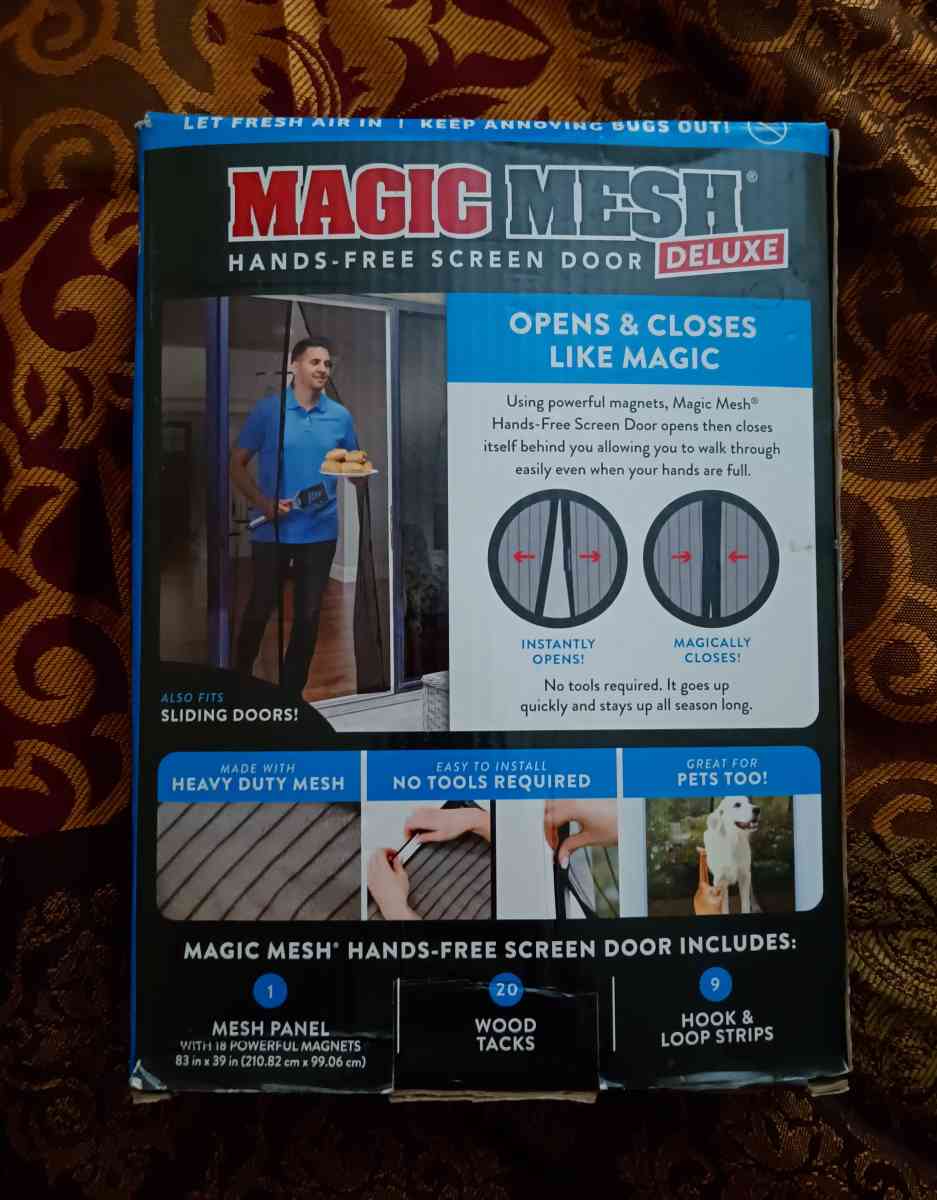 Magnetic Screen Door