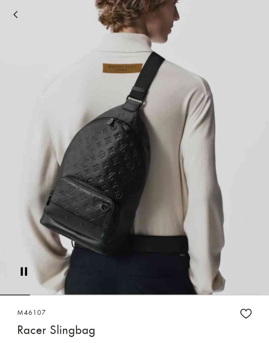 LOUIS VUITTON Racer Backpack Rucksack M46109 Monogram Shadow - Hardin, Kentucky - FleaMarketBay