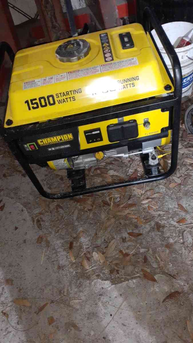 1500 watt generator - Brooksville, Florida - FleaMarketBay