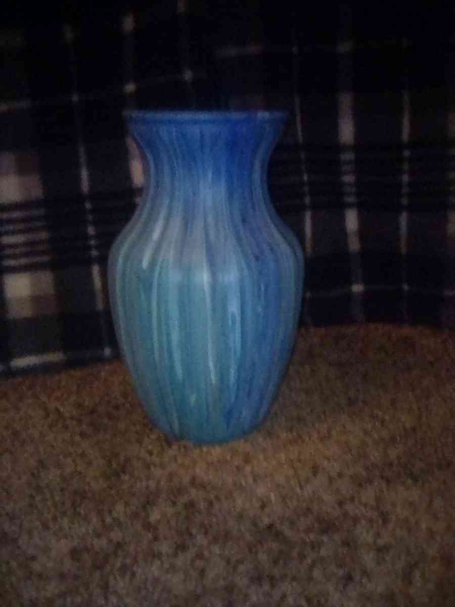 Hand Painted Glass Vase - Barstow, California