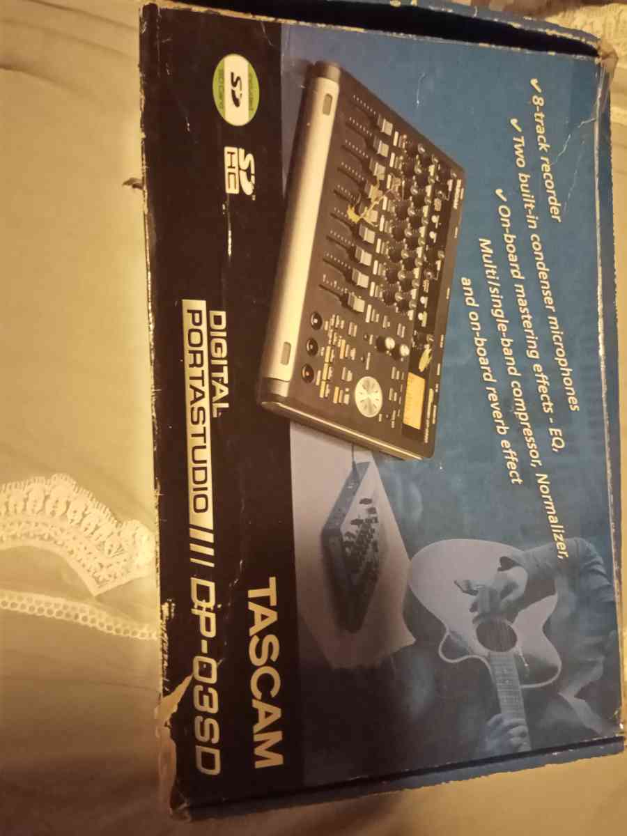 Tascam Recorder  8 tracks digital new in box - San Antonio, Texas - FleaMarketBay