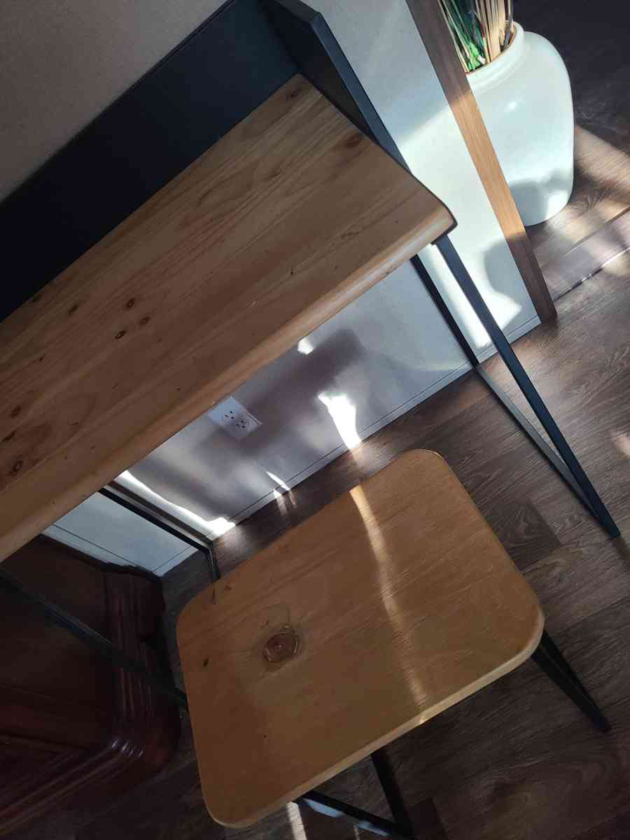 Desk Along With Stool - Broadway, North Carolina - FleaMarketBay