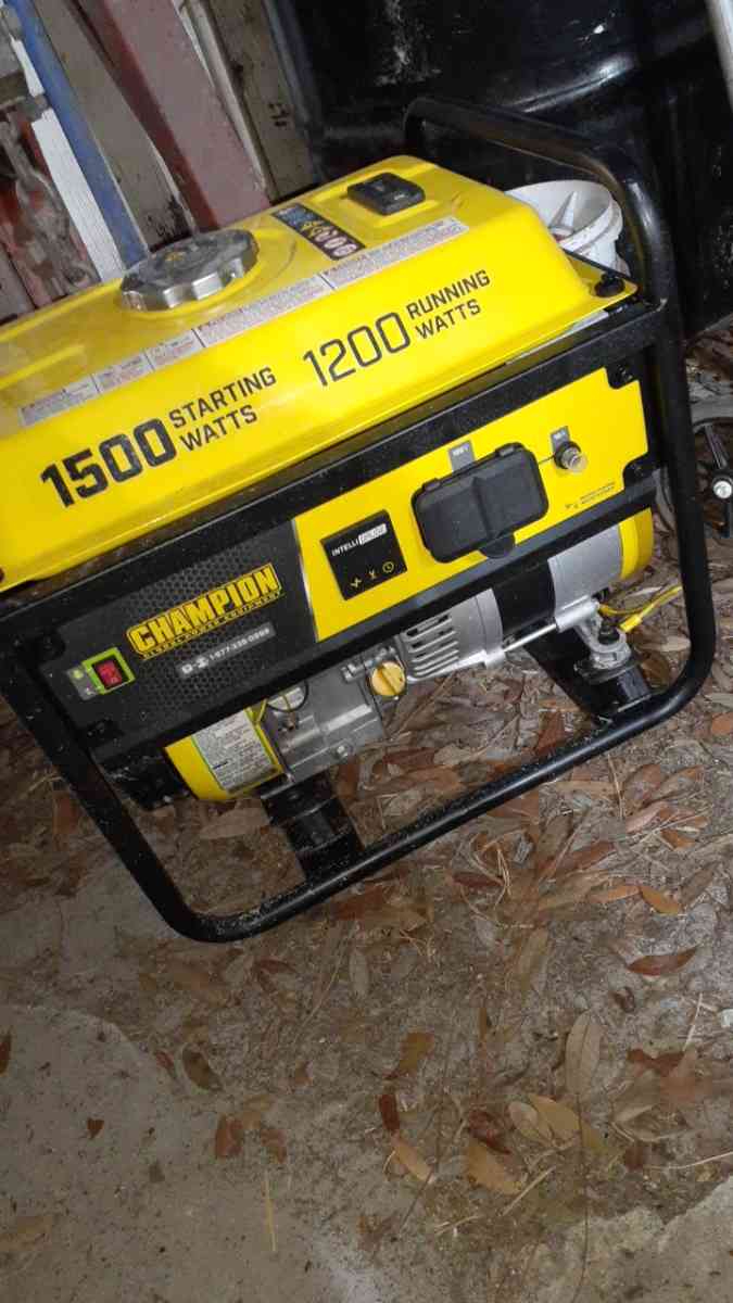 1500 watt generator - Brooksville, Florida - FleaMarketBay