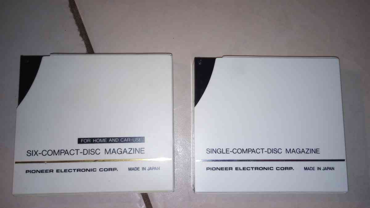 2 Vintage Pioneer JDM100 CD Magazine 6disc Changer W Boxes H - Hollywood, Florida - FleaMarketBay