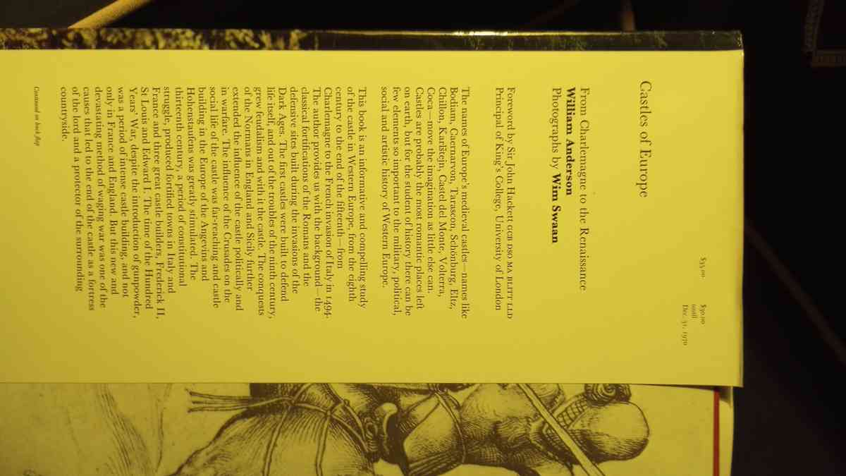 Castles of Europe from Charlemagne to the Renaissance - Hollywood, Florida - FleaMarketBay