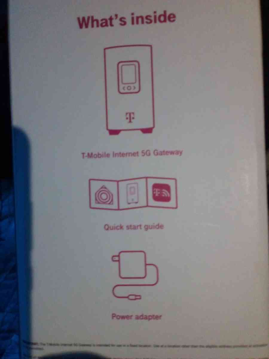 TMobile 5g gateway Internet - Los Angeles, California - FleaMarketBay