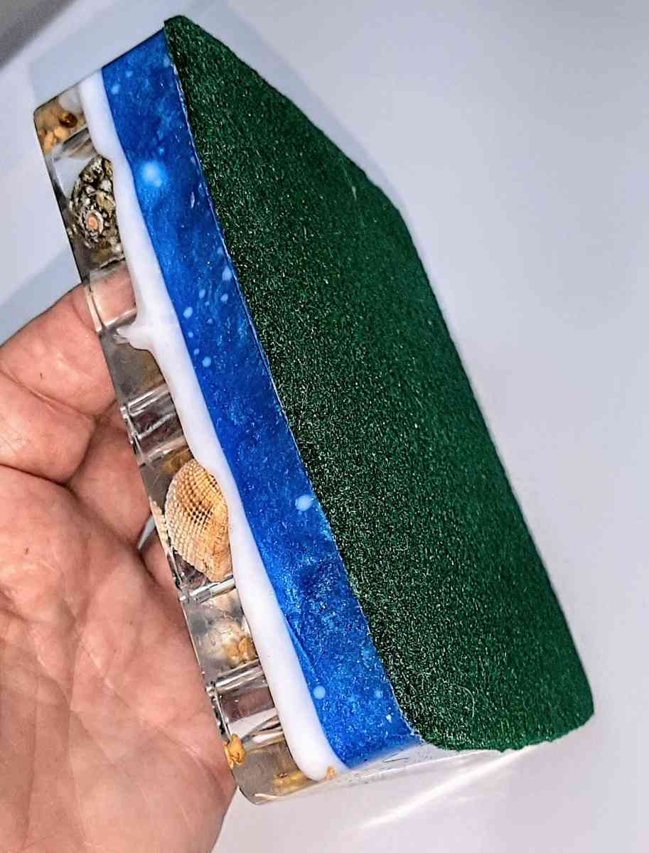 Set of Beach Scene Coasters - Englewood, Florida - FleaMarketBay