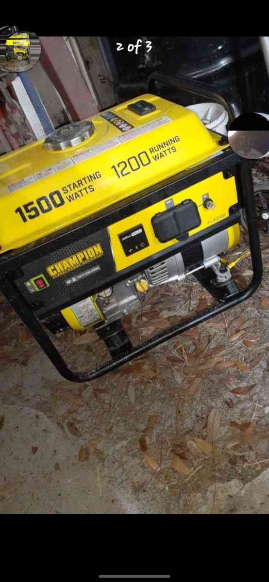 1500 watt generator - Brooksville, Florida