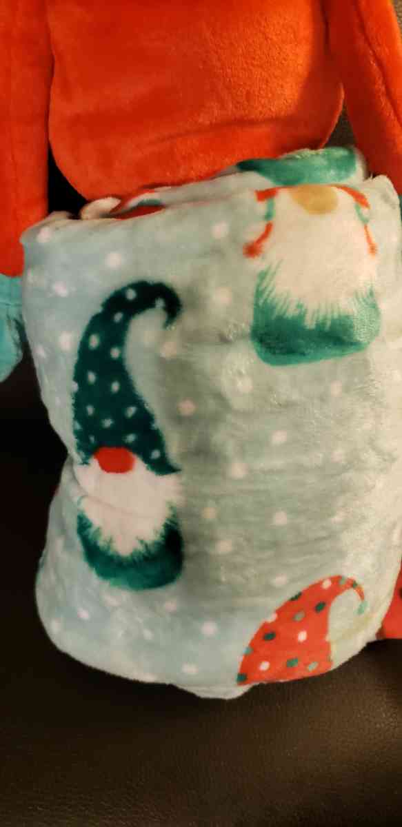 Santa Gnome Max Studio Throw Blanket and Kids Decorative San - Tacoma, Washington - FleaMarketBay