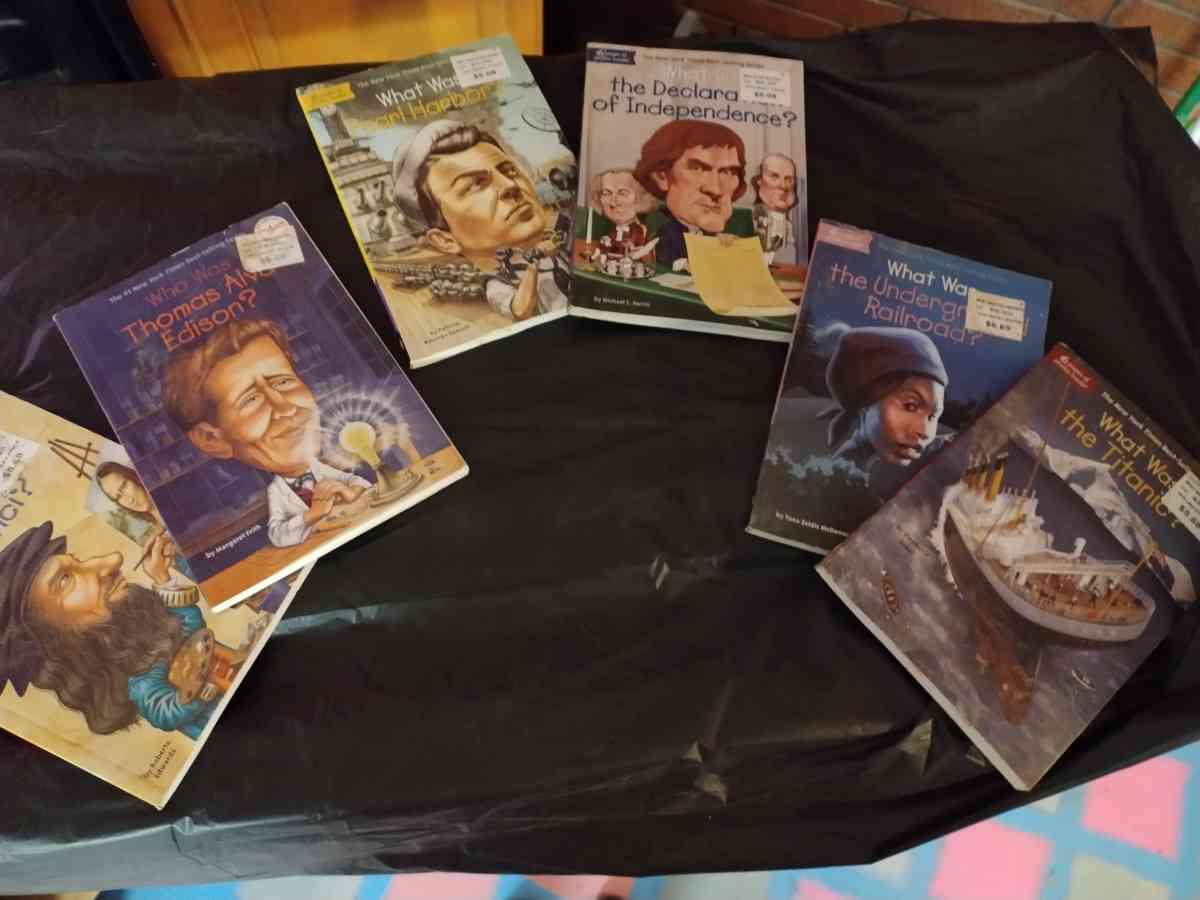 book series who was what was  who is series make offer - Barium Springs, North Carolina - FleaMarketBay