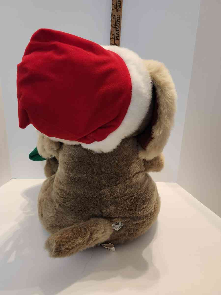 Vintage Animated Plush Dog By Santas Best - Longview, Washington - FleaMarketBay