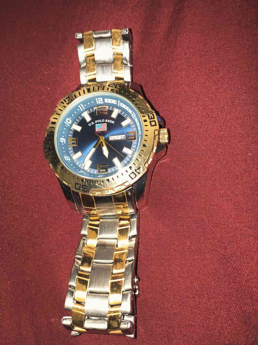 US Polo Assn Mens Blue Faced Watch - Monroe, North Carolina - FleaMarketBay