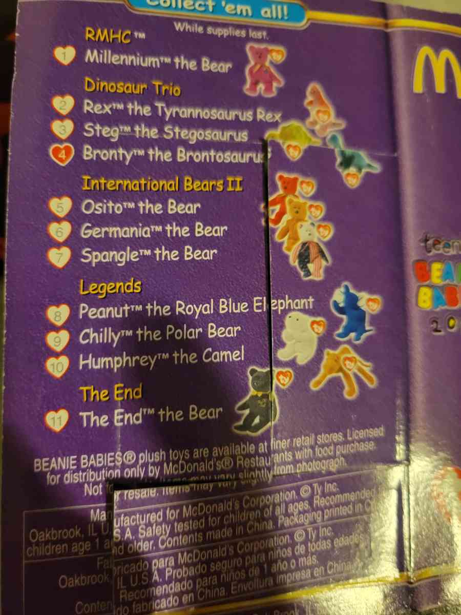 beanie babies - Adelanto, California - FleaMarketBay