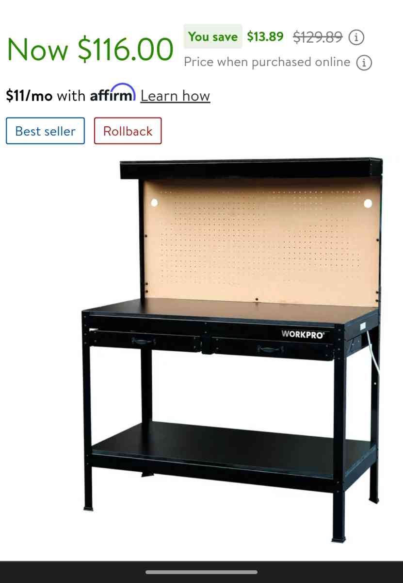 work bench station - Van Nuys, California