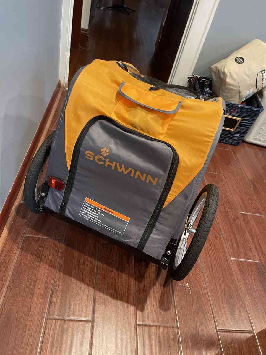 Schwinn dog trailer to attach to bike - Lyndhurst, New Jersey - FleaMarketBay