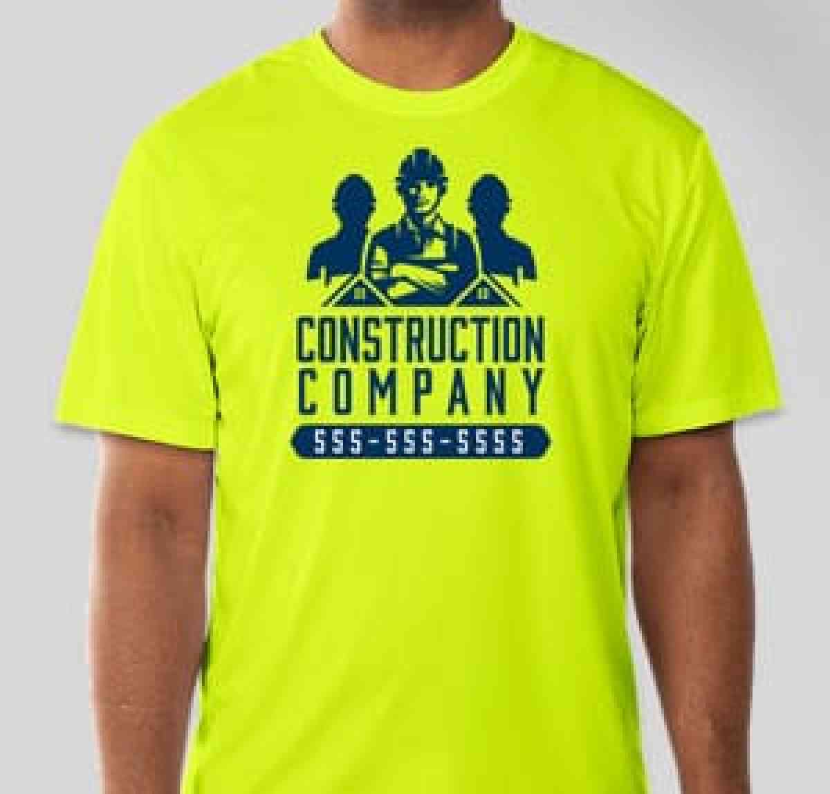 Custom Printed Construction t shirts - Los Angeles, California - FleaMarketBay