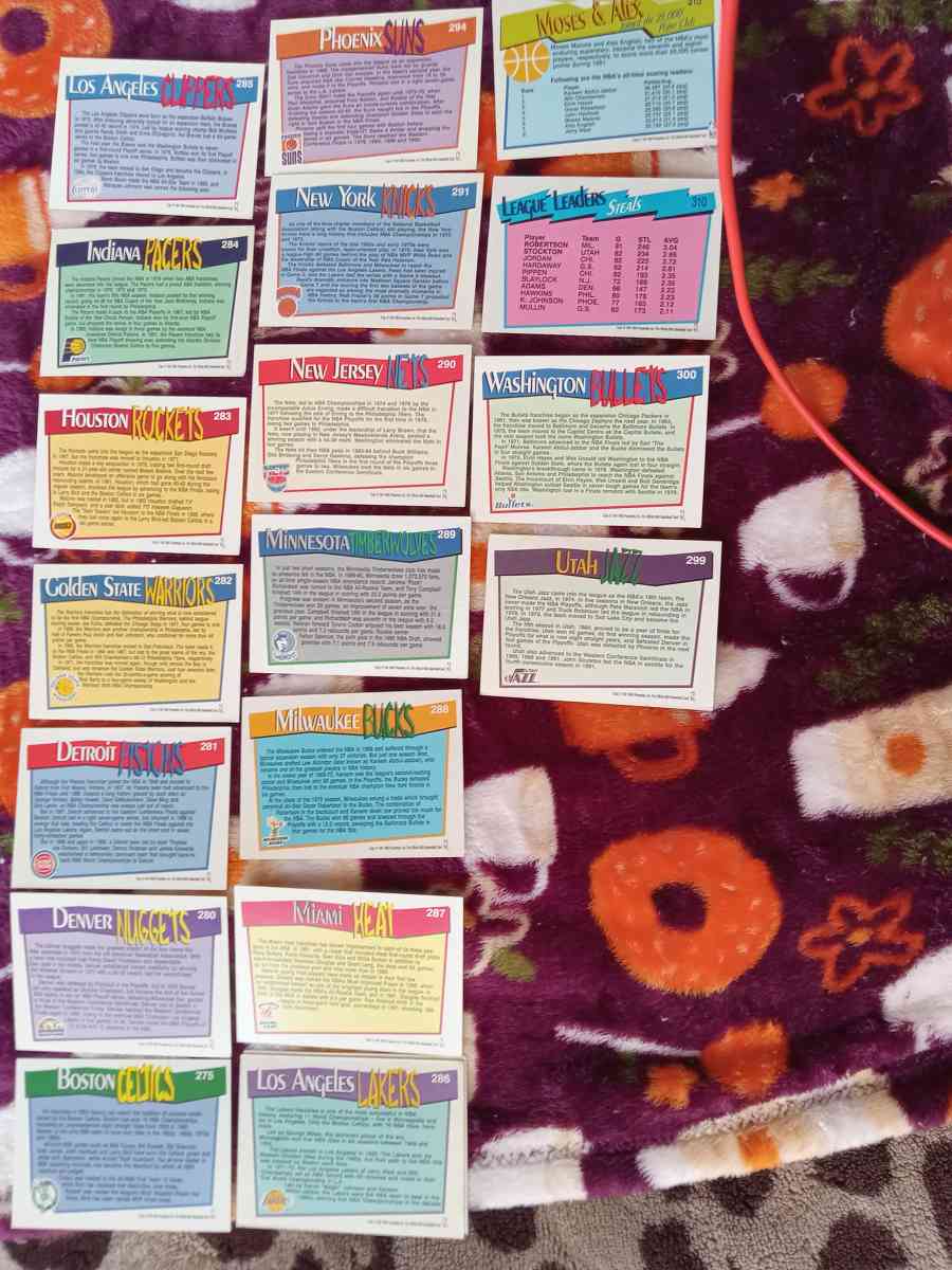 basketball cards - Monett, Missouri - FleaMarketBay