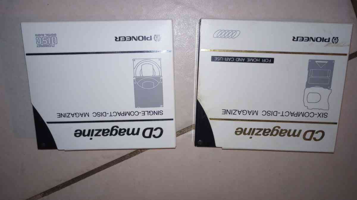 2 Vintage Pioneer JDM100 CD Magazine 6disc Changer W Boxes H - Hollywood, Florida