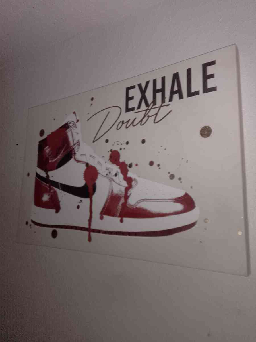 AIR JORDANS 1 BEDROOM POSTER - Fort Worth, Texas - FleaMarketBay