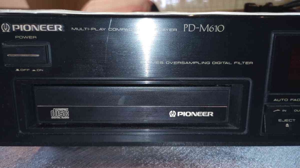1989 Pioneer PDM610  Compact Disc Changer Vintage W Instruct - Hollywood, Florida - FleaMarketBay