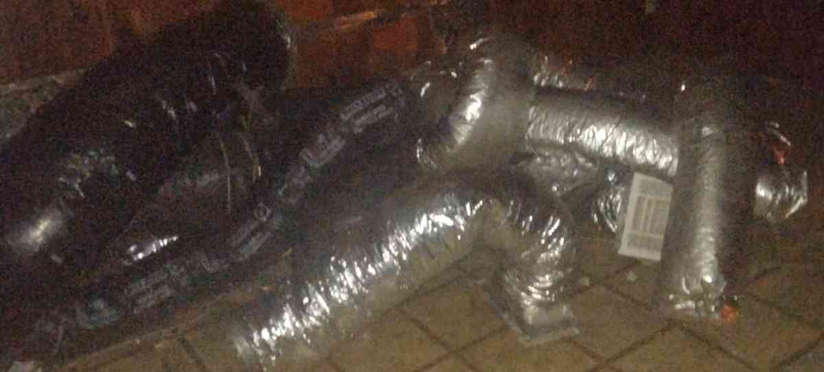 6 inch insulated duct hose and attachment - Birmingham, Alabama - FleaMarketBay