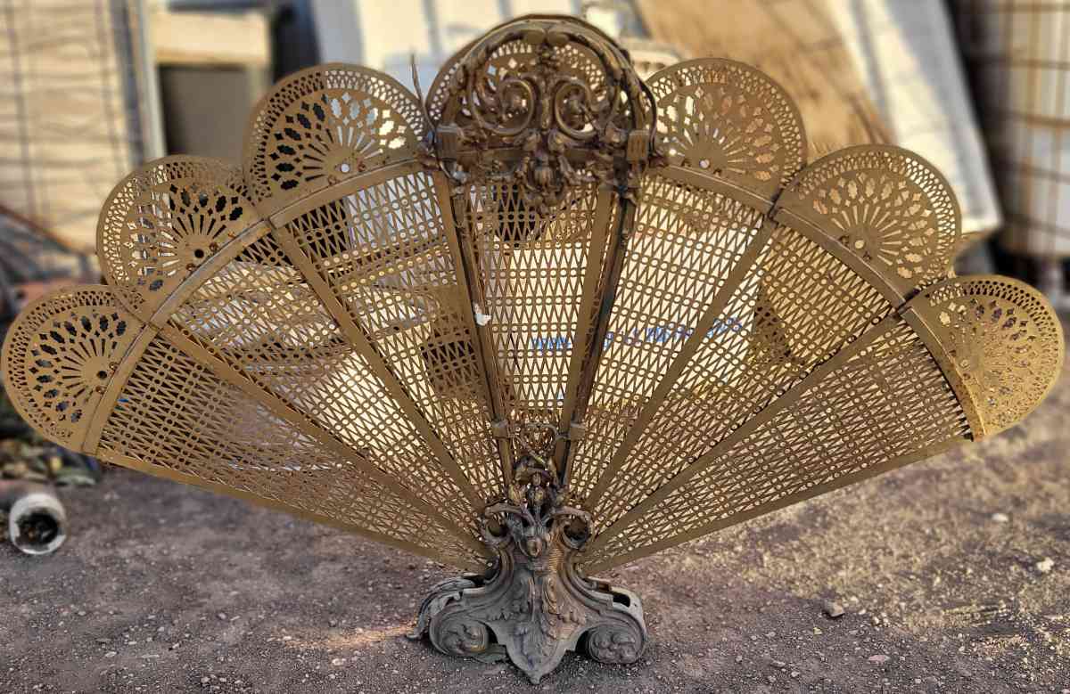antique fireplace screen - Ault, Colorado - FleaMarketBay