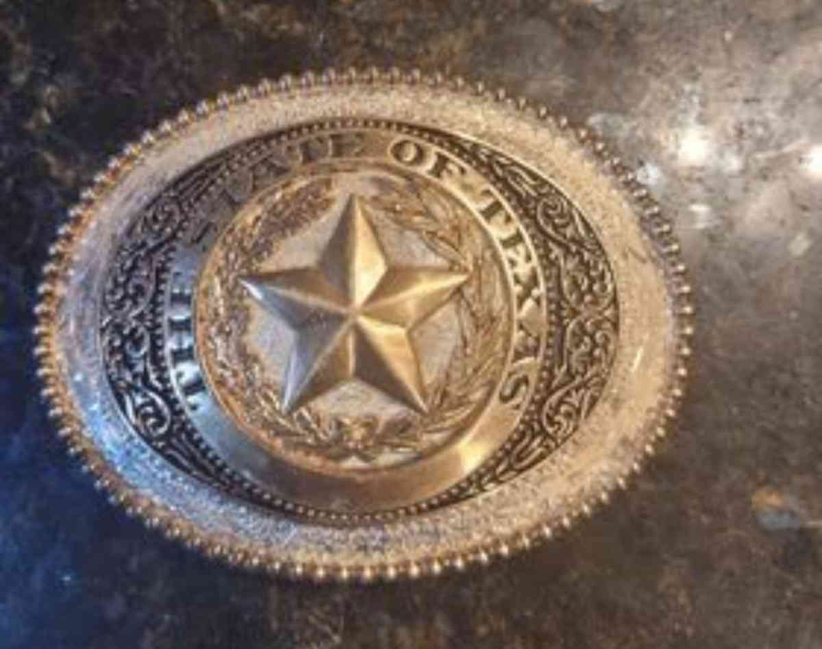 Lone Start State Buckle - Galveston, Texas - FleaMarketBay