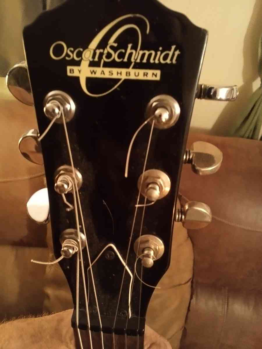 1999 Washburn semi Hollowbody tabbaco finish electric guitar - Bradford, Tennessee - FleaMarketBay