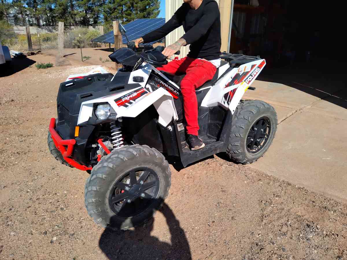 A 2016 Polaris On Demand All Wheel Drive Scrambler Xp 1000 - Deming, New Mexico - FleaMarketBay