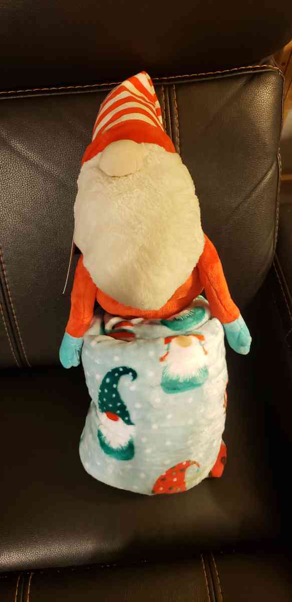 Santa Gnome Max Studio Throw Blanket and Kids Decorative San - Tacoma, Washington