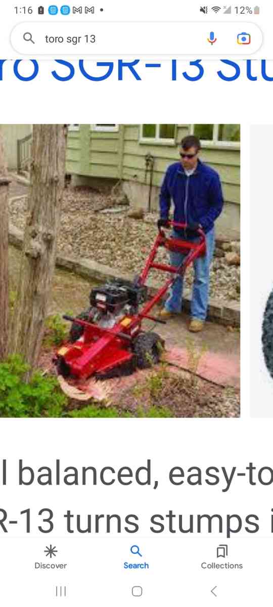 Toro stump grinder - Bothell, Washington - FleaMarketBay