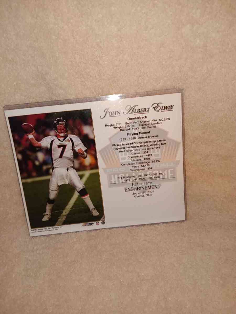 Broncos memorbelia - Topeka, Kansas - FleaMarketBay