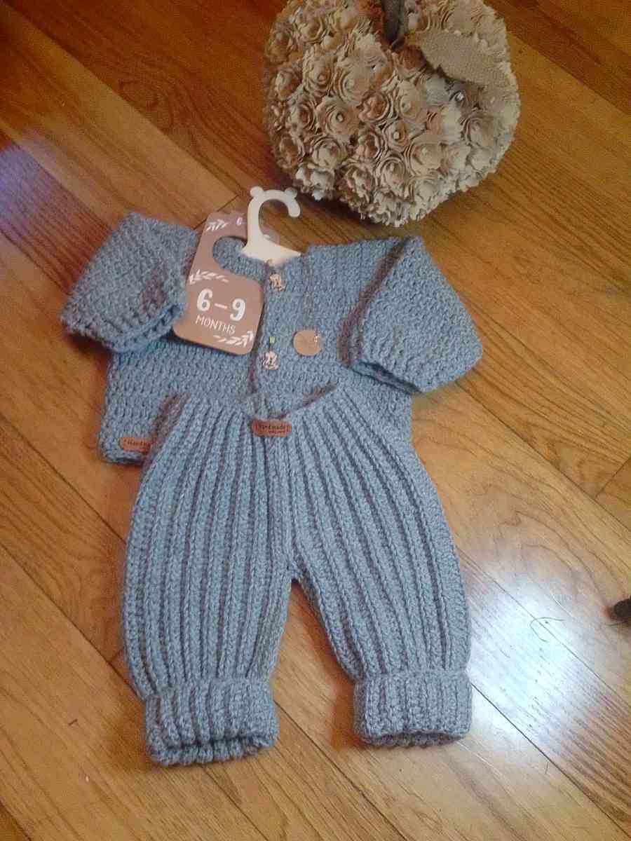 6 9 months baby sweater trouser set - Cuddebackville, New York