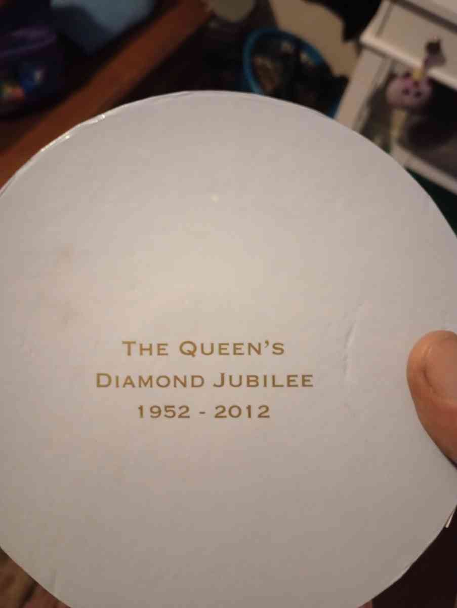ANTIQUE TEA CUP AND PLATE OF QUEEN DIAMOND JUBILEE 25 OBO - Spring Hill, Florida - FleaMarketBay