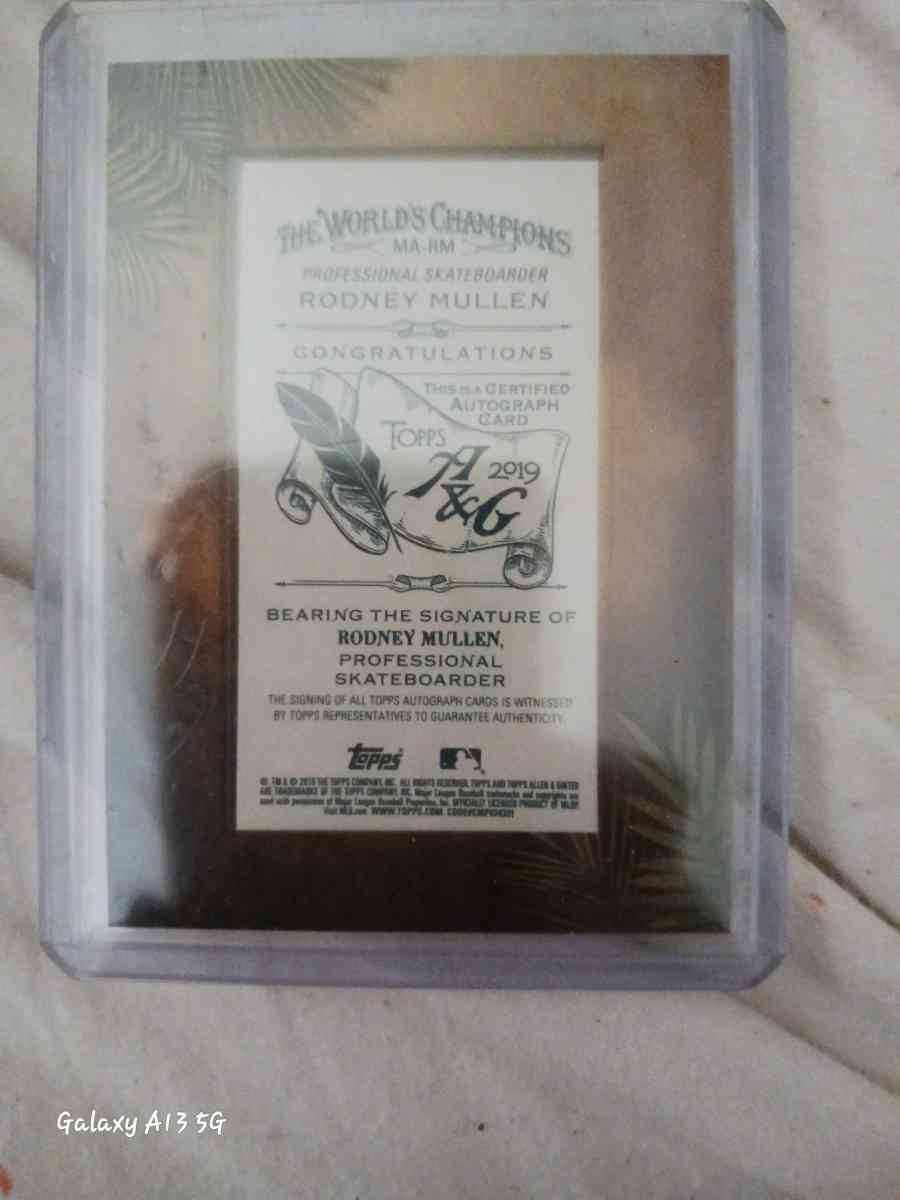 rodney mullen autograph - West Palm Beach, Florida - FleaMarketBay