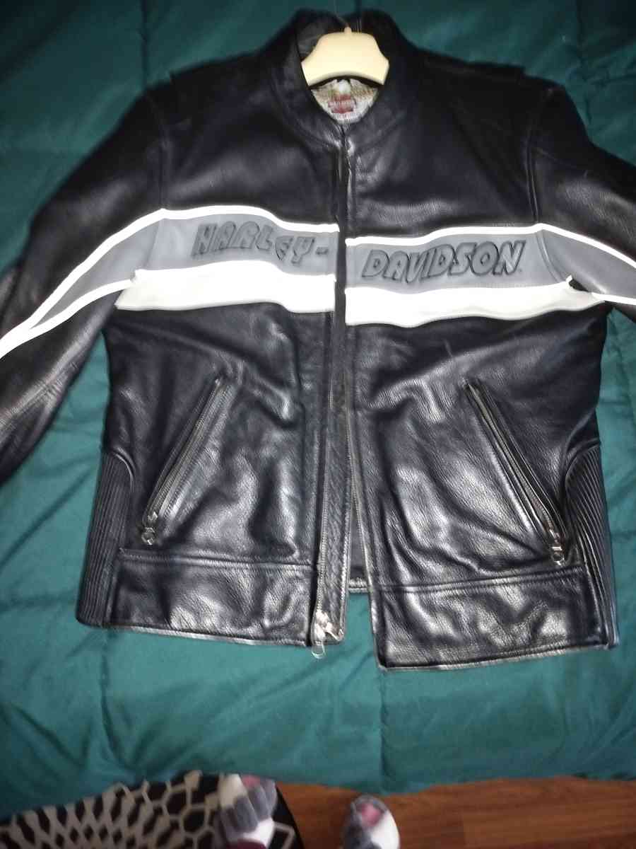 Mens leather HarleyDavidson coat - Kings Mountain, North Carolina - FleaMarketBay